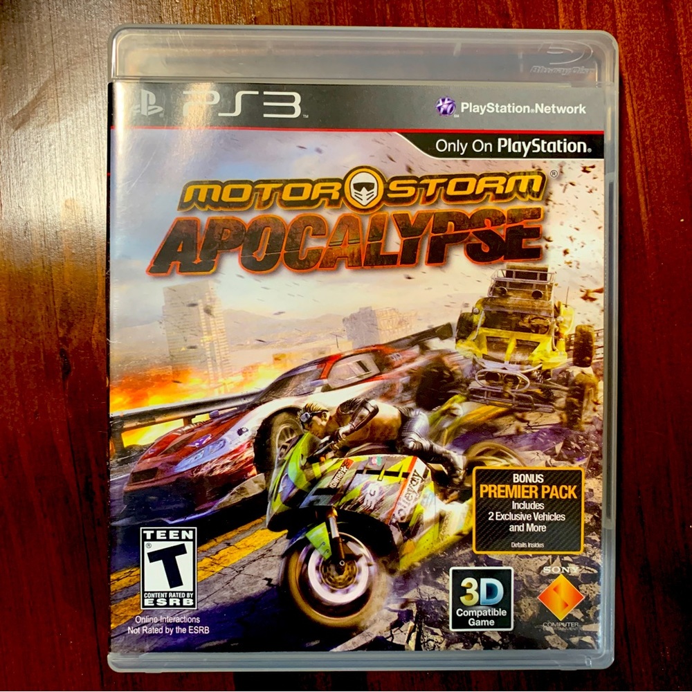 PS3 Motor Storm Apocalypse PlayStation Game